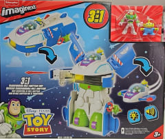 IMAGINEXT TOY STORY SET DE JUEGO BOT TRANSFORMADOR DE BUZZ