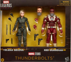 MARVEL LEGENDS SERIES YELENA BELOVA AND RED GUARDIAN