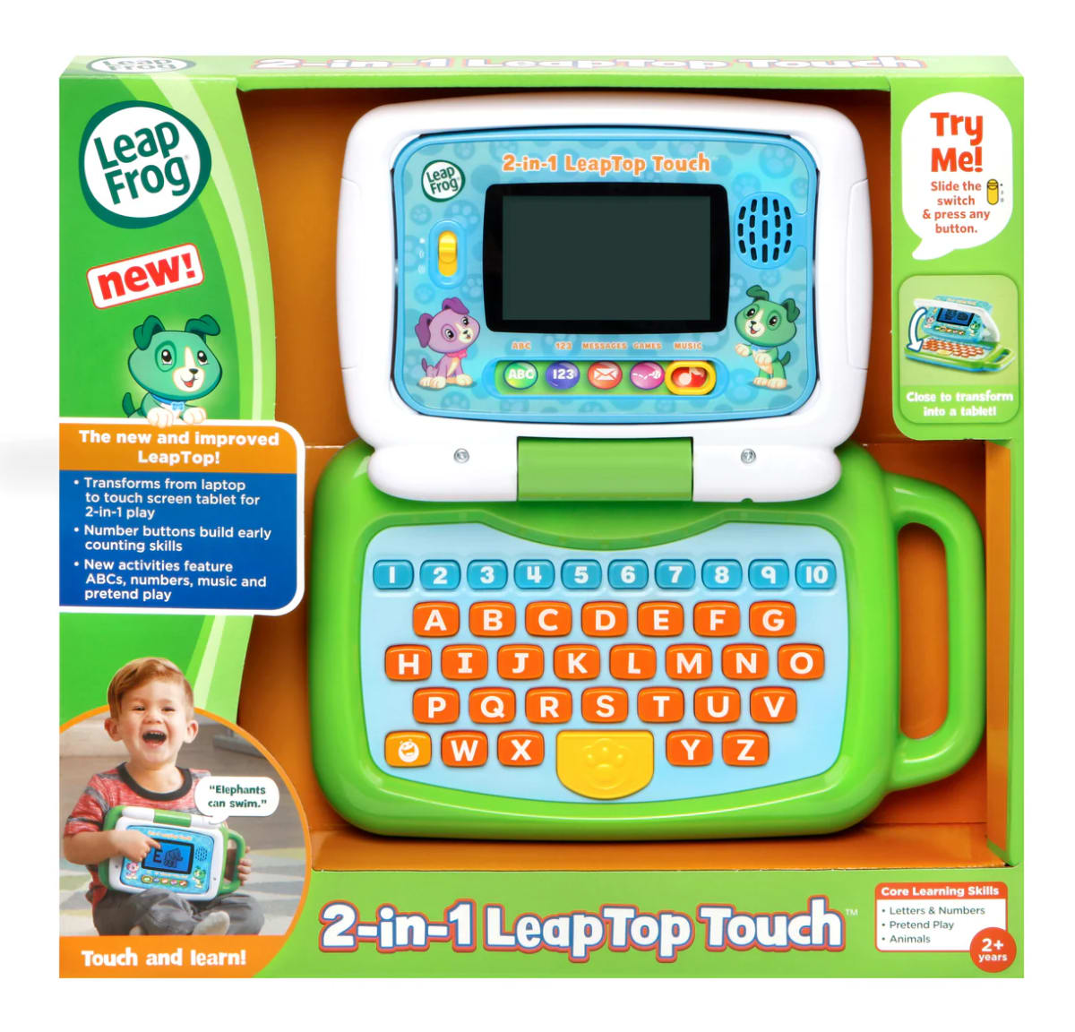 COMPUTADOR LEAPFROG 2 EN 1 VERDE 80-600939 2