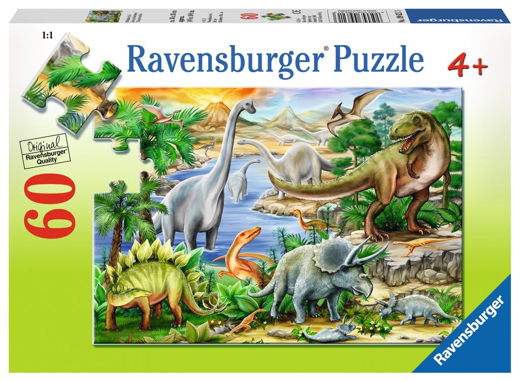 RAVENSBURGER PUZZLE VIDA PREHISTORICA1
