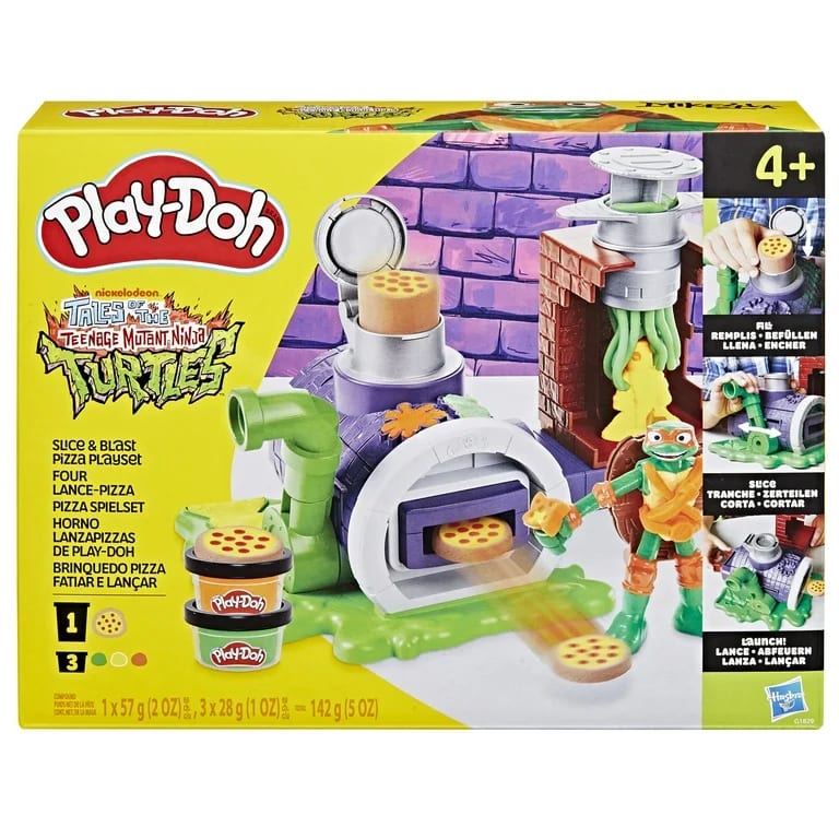 Play-Doh Teenage Mutant Ninja TURTLES  HORNO LANZAPIZZAS 1