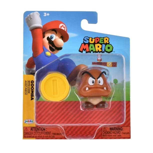 FIGURA 6 CM CON ACCESORIO SUPER MARIO DE NINTENDO2