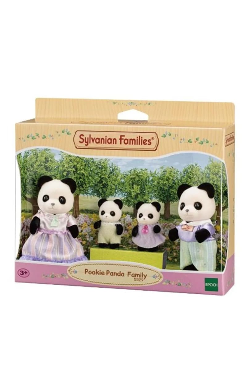 SYLVANIAN FAMILIES POOKIE PANDA FAMILY 0
