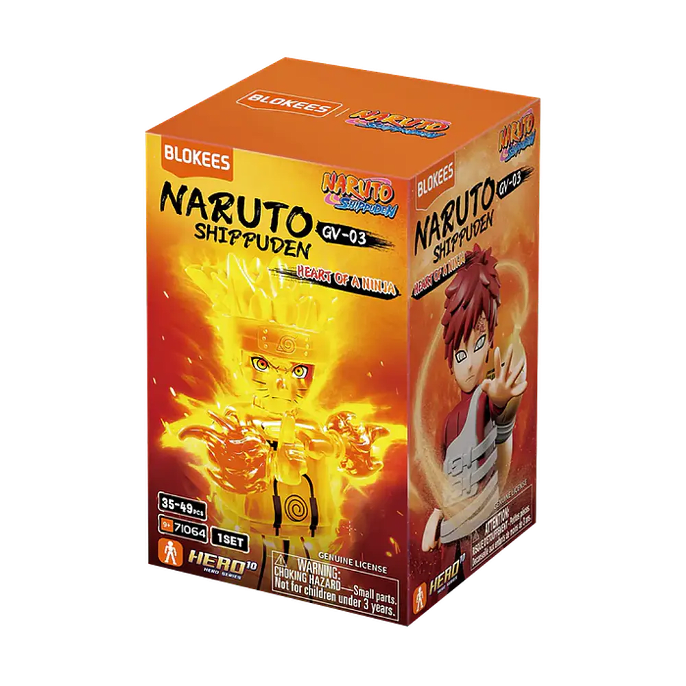 Blokees Figures | Naruto Shippuden | Galaxy Version 03 Heart of a Ninja3