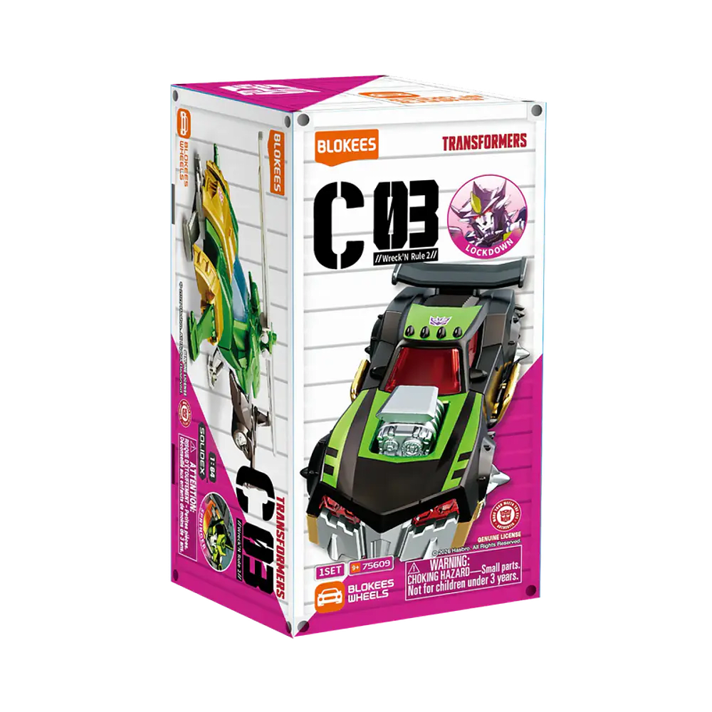 Blokees Figures | Transformers C03 Wreck'N Rule 2 | Caja 12 Figuras al Azar1