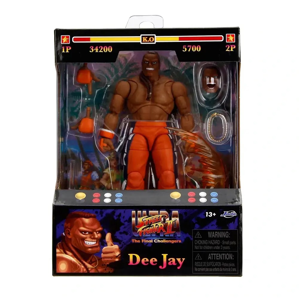 FIGURA STREET FIGHTER  DEE JAY ACTION FIGURE 15CM 1