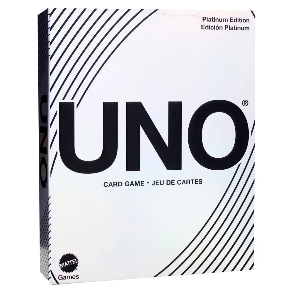 UNO Juego de Cartas Platinum 1