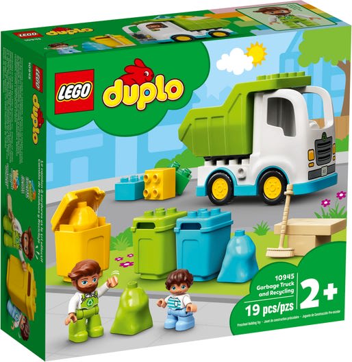 LEGO DUPLO CAMIÓN DE RESIDUOS Y RECICLAJE 0