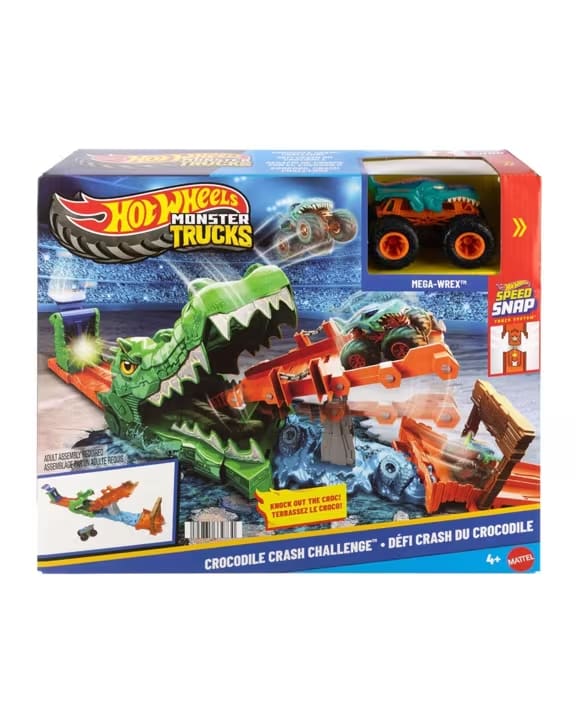 HOT WHEELS CROCODILE CRASH CHALLENGE 1