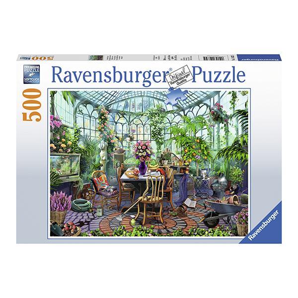 RAVENSBURGER PUZZLE MAÑANA EN EL INVERNADERO 500 PIEZAS 0