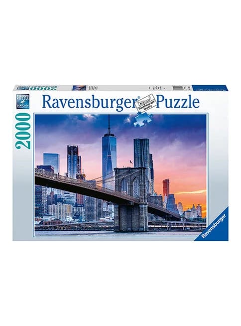 RAVENSBURGER PUZZLE DESDE BROOKLYN HASTA MANHATTAN 2000 PIEZAS 0