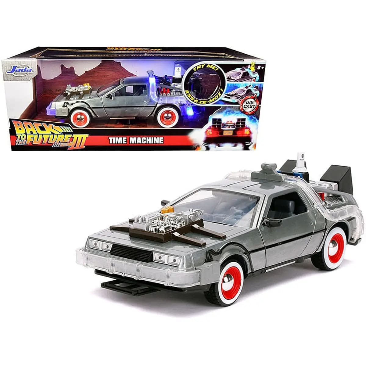 1:24 | Hollywood Rides | Time Machine (Back To The Future-3B) 0