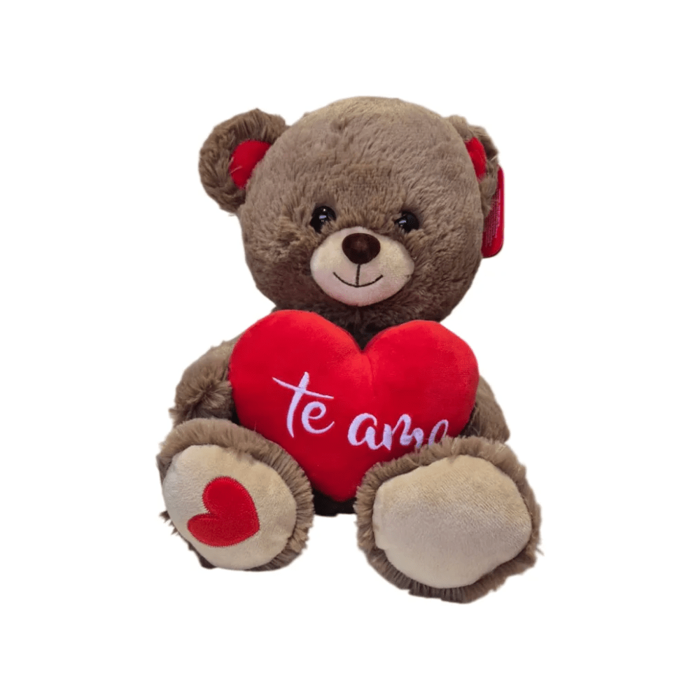 OSO CON CORAZON MIX (MARRON Y BLANCO)3