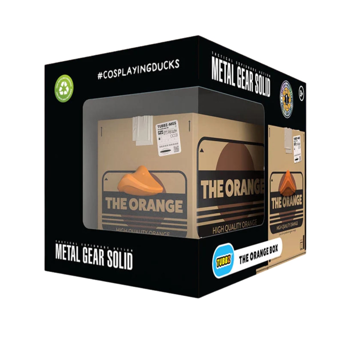 Metal Gear Solid The Orange Box Tubbz Duck (Primera edición) 0