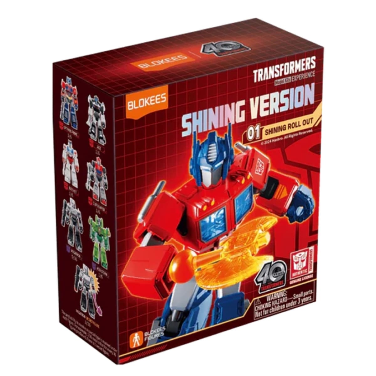 Blokees Transformers Versión 01 Shining Roll Out 0