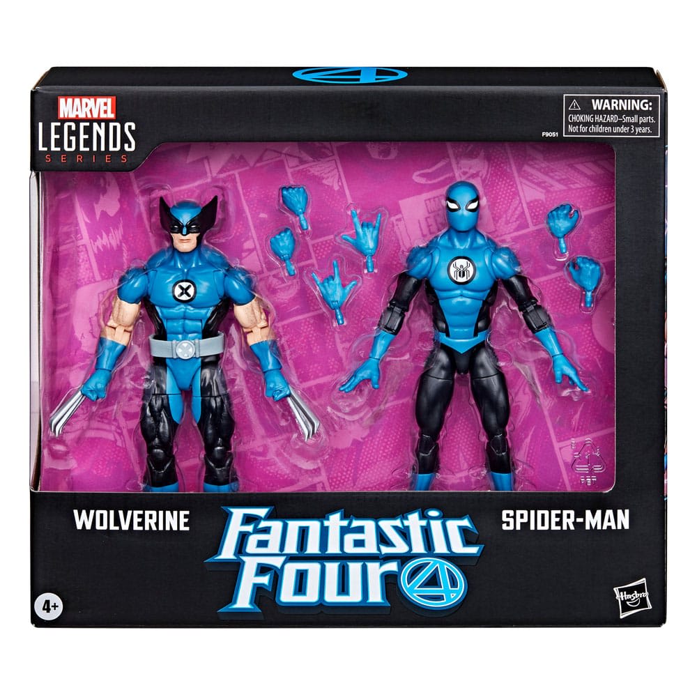 Marvel Legends 6 Figures - Fantastic Four - Wolverine And Spider-Man 2-Pack - 5L00 2