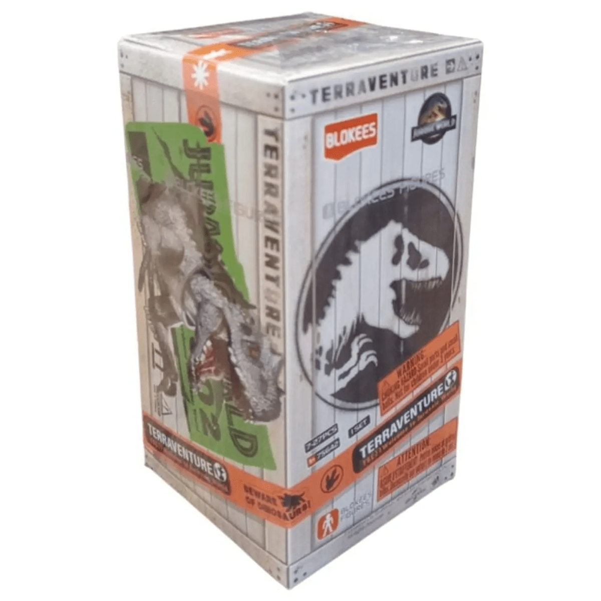 Blokees Figures | Jurassic World Terraventure TS 02 | Welcome to Jurassic World | Caja 12 Figuras A2