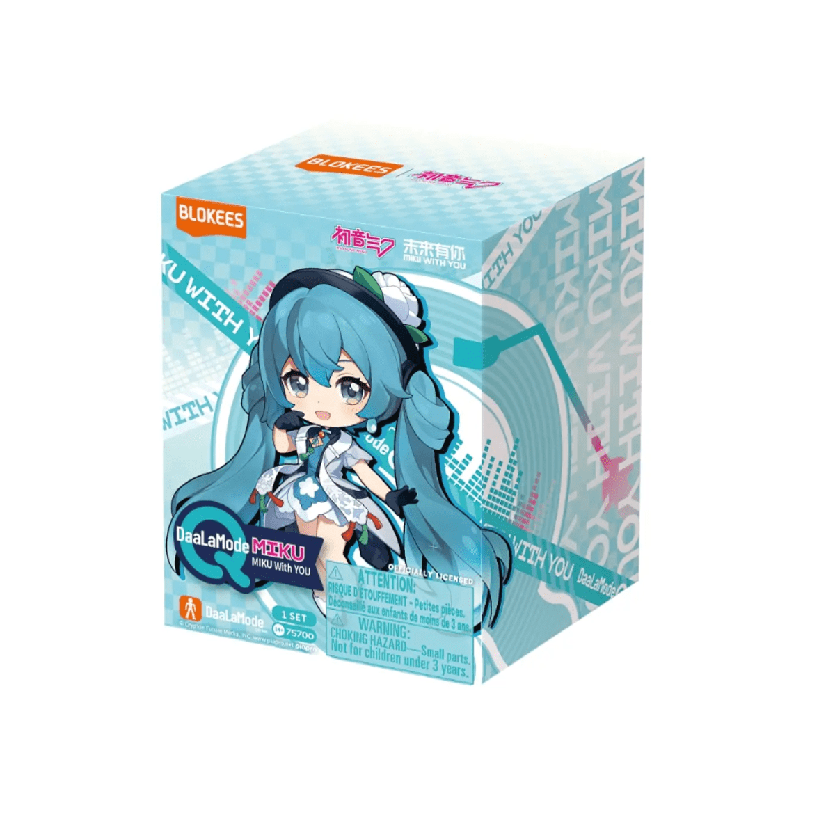 Blokees Figures | Hatsune Miku | Fantastics Q Series 01 Miku With You | Caja 6 Figuras Al Azar2