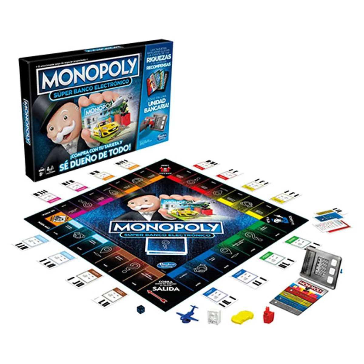 JUEGO DE MESA - MONOPOLY SÚPER BANCO ELECTRÓNICO2