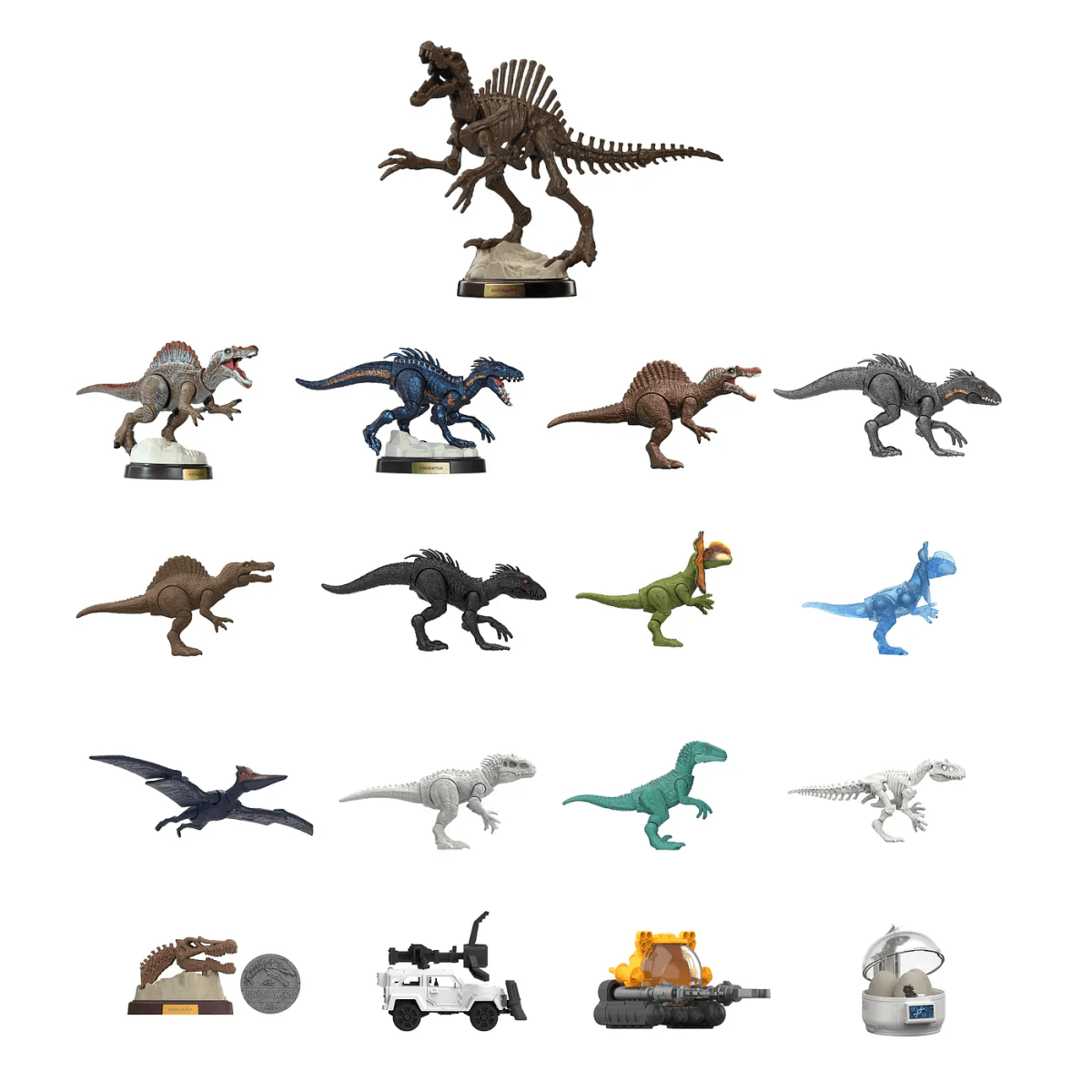 Blokees Figures | Jurassic World Terraventure TS 03 | Jurassic World Laboratory | Caja 12 Figuras A3
