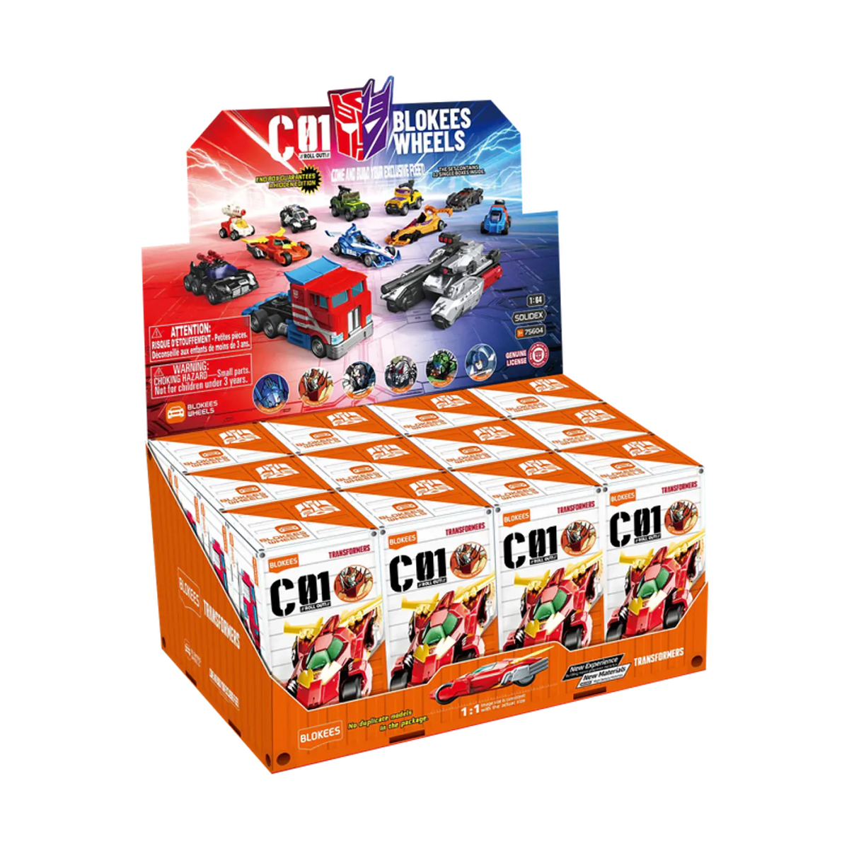Blokees Wheels Transformers C01 Prime 2