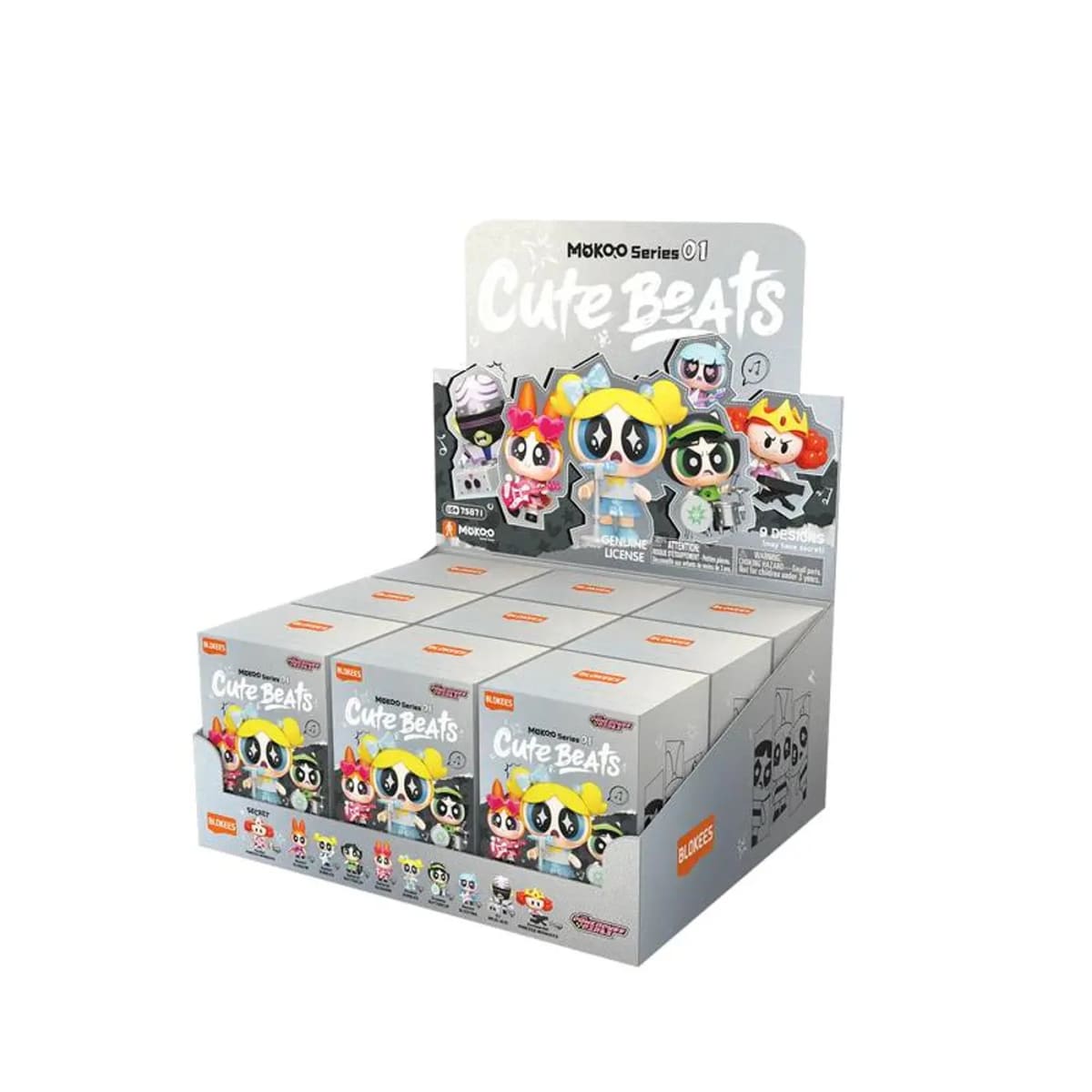 BLOKEES POWERPUFF GIRLS MOKOO 01 CUTE BEATS 1