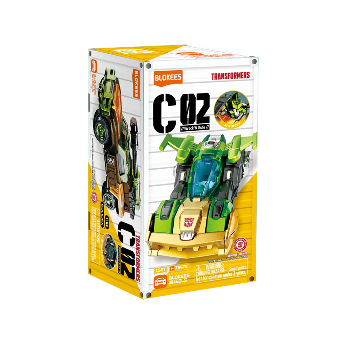 Blokees Figures | Transformers C02 Wreck'N Rule | Caja 12 Figuras al Azar2