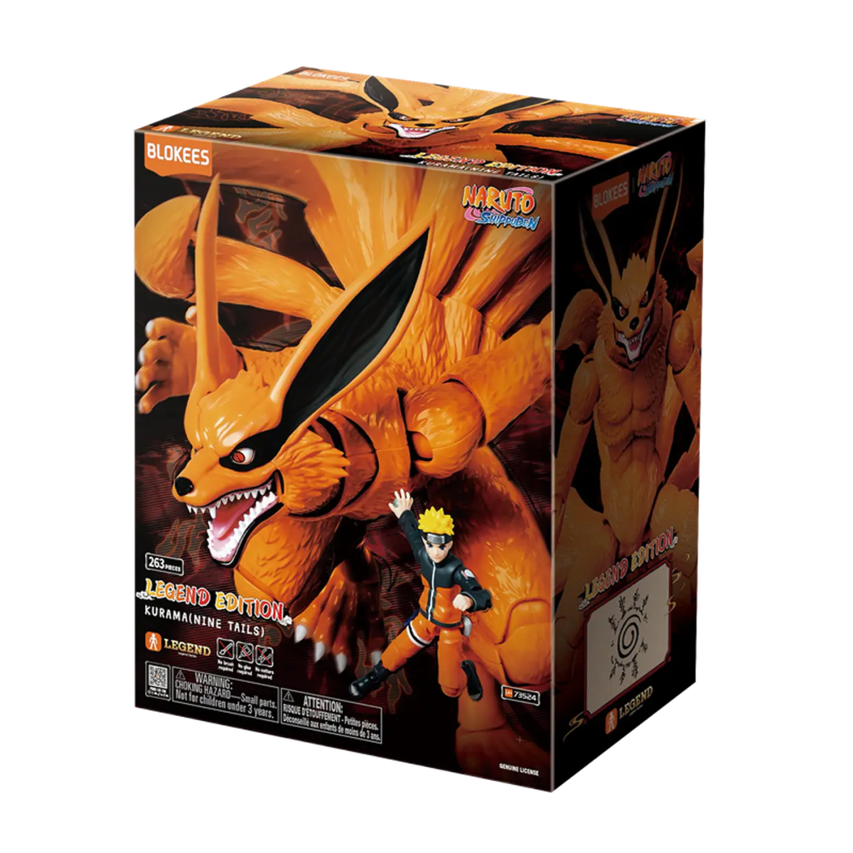 Blokees Figures | Naruto Shippuden | Legend Edition 01 | Kurama (Nine Tails) 0