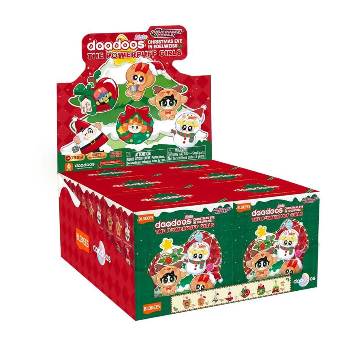 BLOKEES POWERPUFF GIRLS DAADOOS MATE SERIES 01 CHRISTMAS 1