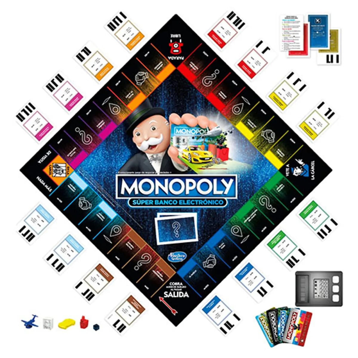 JUEGO DE MESA - MONOPOLY SÚPER BANCO ELECTRÓNICO3