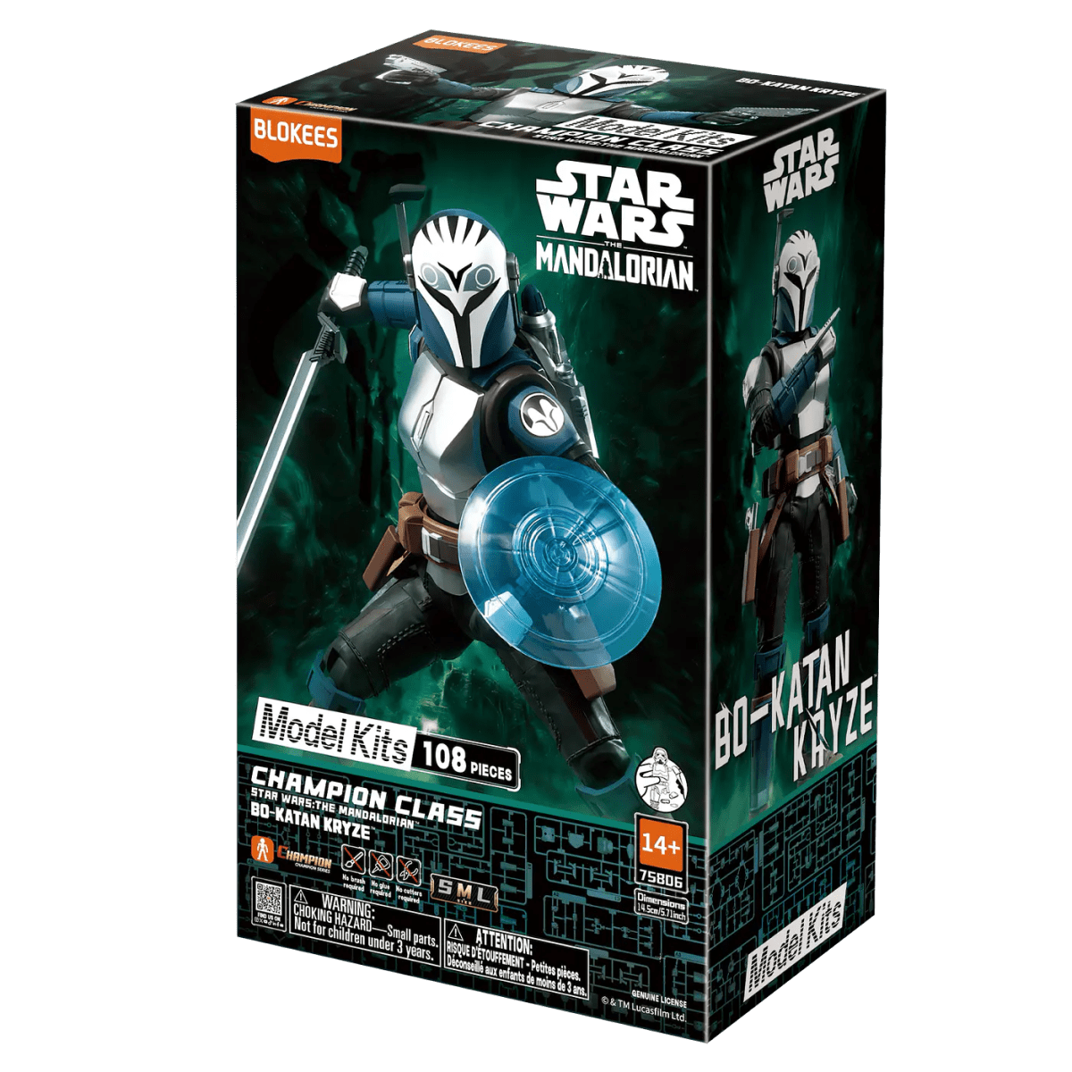 Blokees Figures | Star Wars | Champion Class | CC06 | Bo-Katan Kryze 3