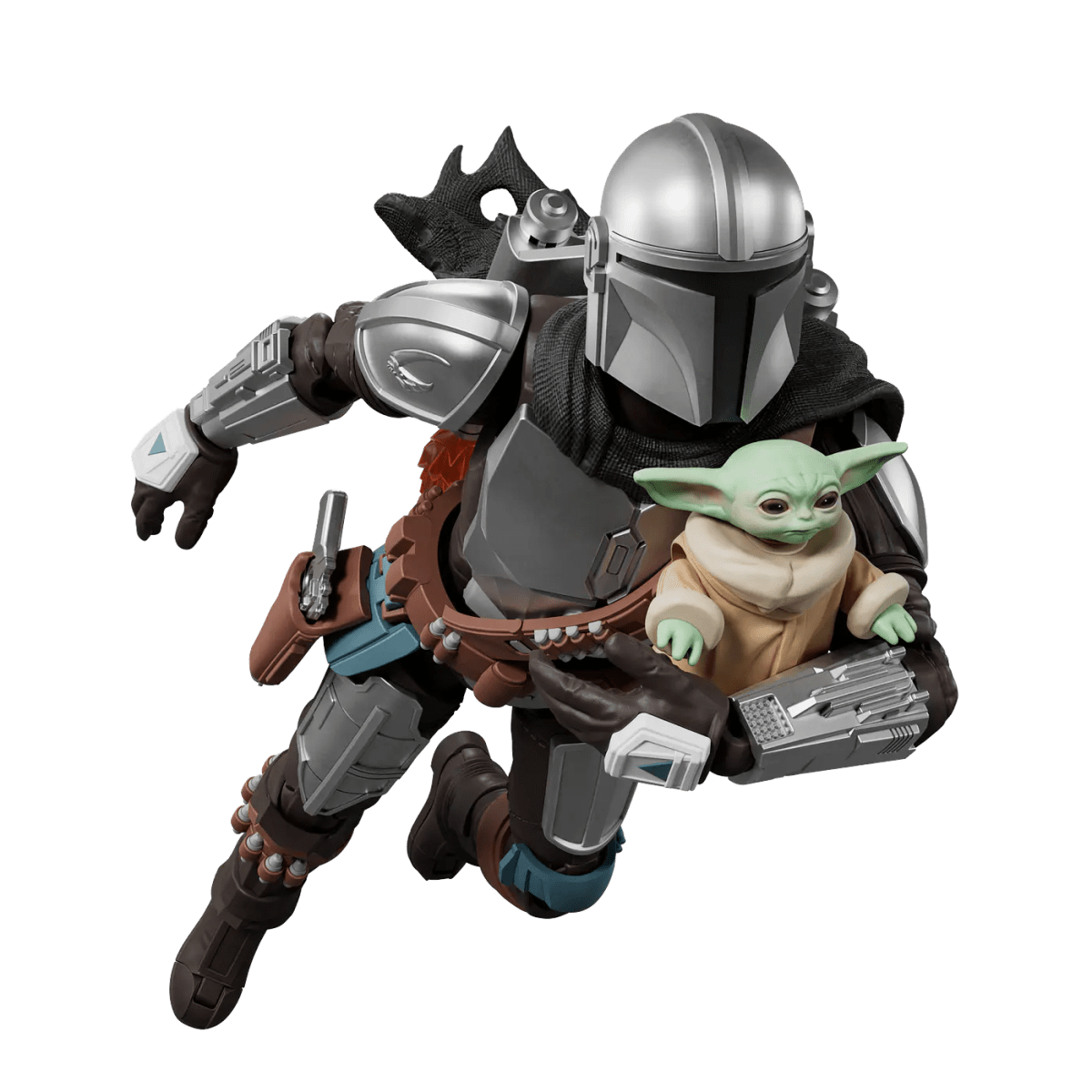 Blokees Figures | Star Wars | Champion Class | CC05 | Din Djarin & Grogu2