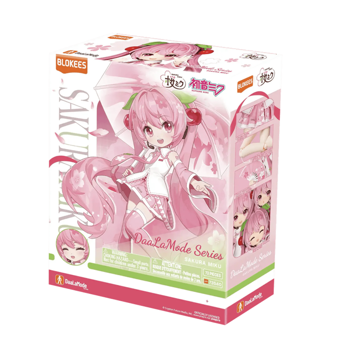 Blokees Figures | Hatsune Miku | DaaLaMode Series | Sakura Miku 1