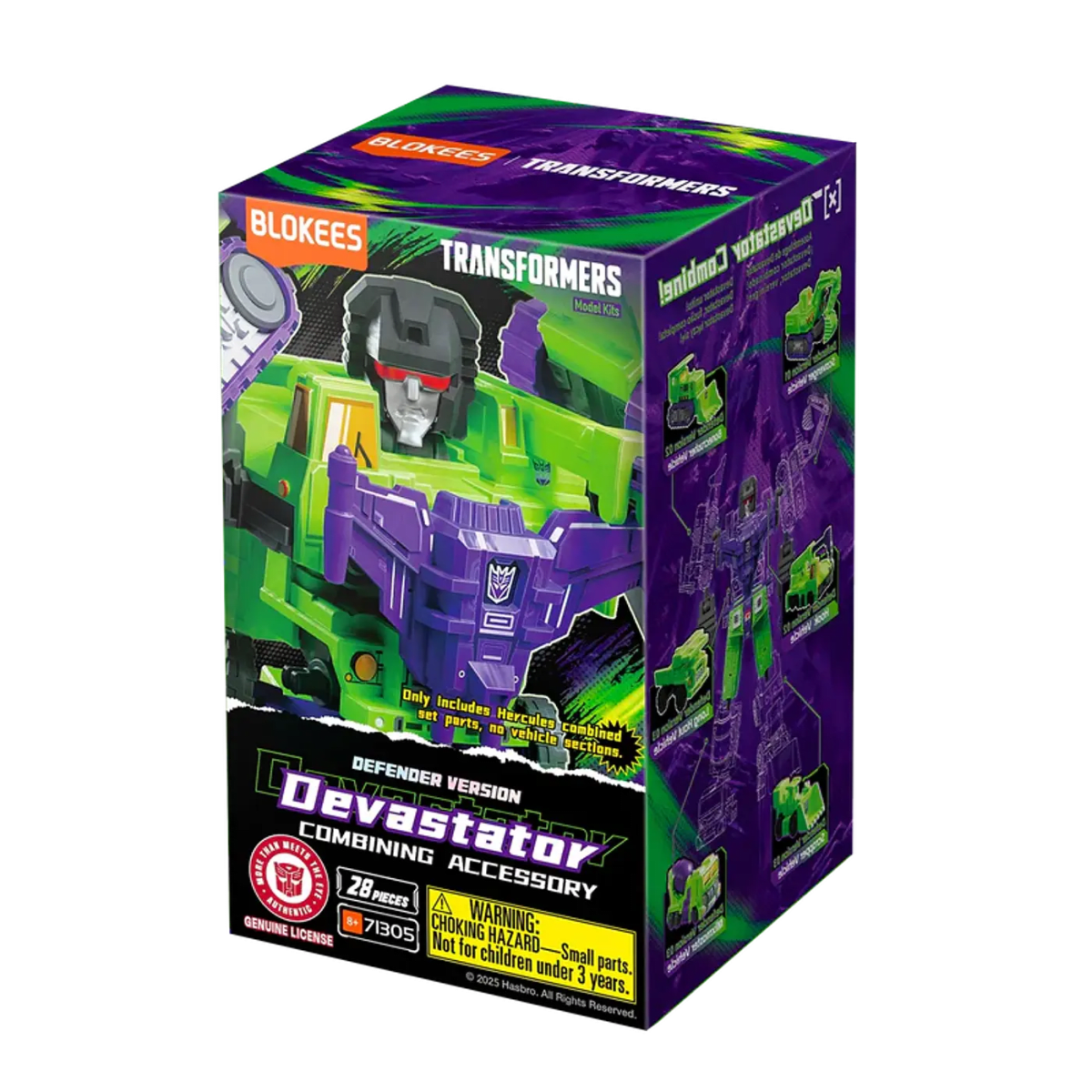 Blokees Figures | Defender Version Devastator Kits Combining Accessory1
