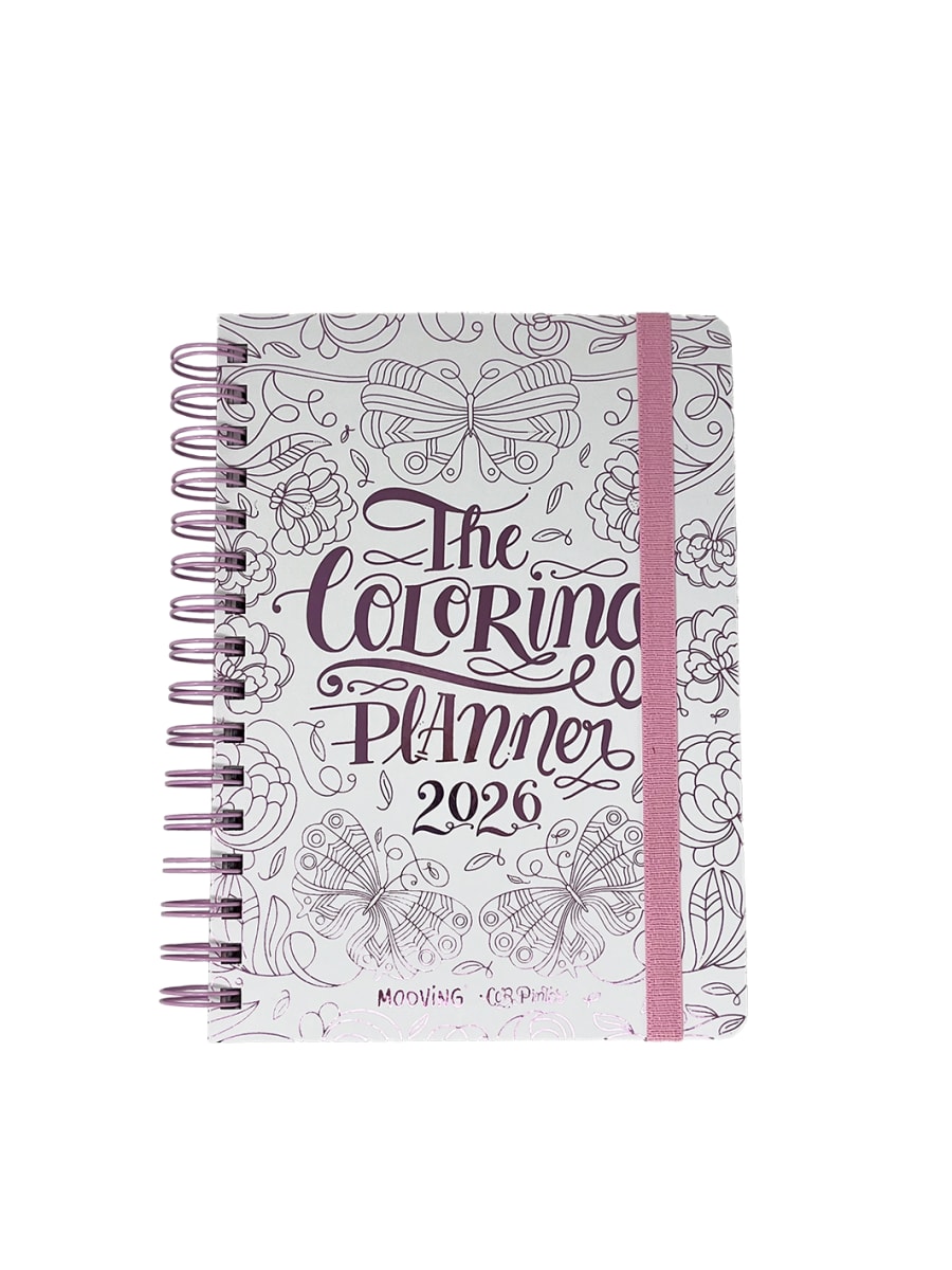 Agenda 2026 15x21 S.V. The Coloring Planner by Car Pintos 1