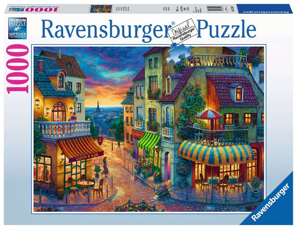 RAVENSBURGER PUZZLE UNA NOCHE EN PARIS 1000 PIEZAS 0