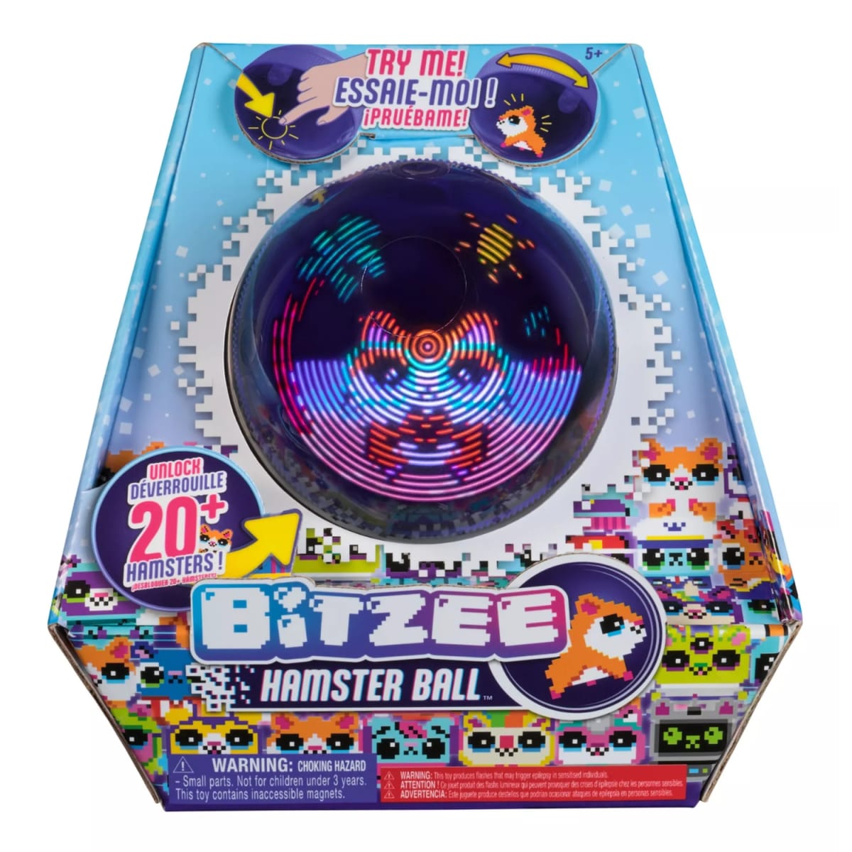 BITZEE BOLA HAMSTER MASCOTA INTERACTIVA 0