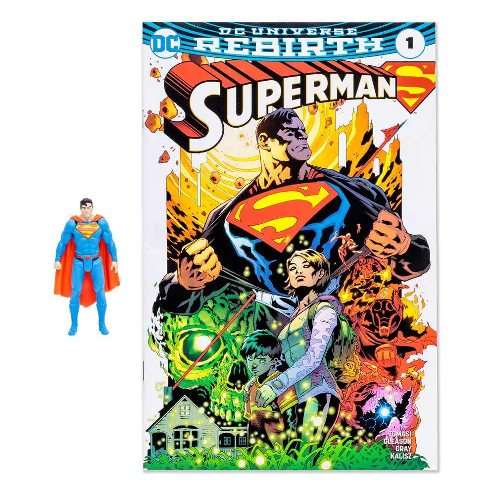 DC SUPERMAN FIGURA CON CÓMIC1