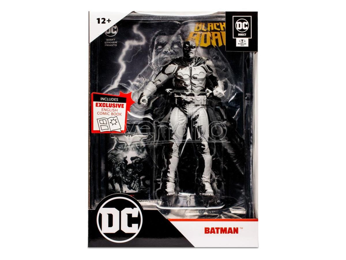 BATMAN LINE ART CON CÓMIC BLACK ADAM 1