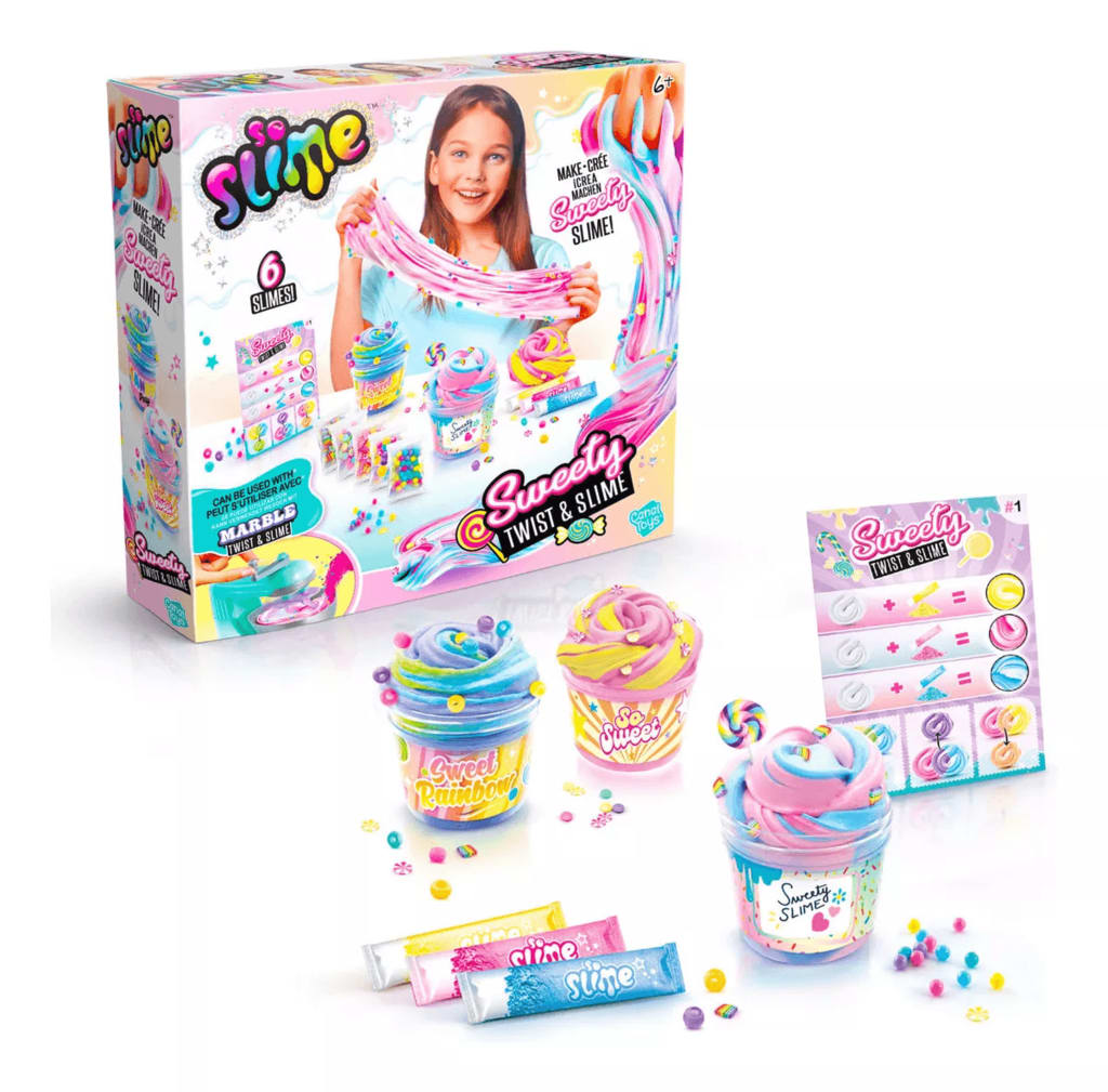 CANAL TOYS TWIST SLIME SWEETY KIT 1