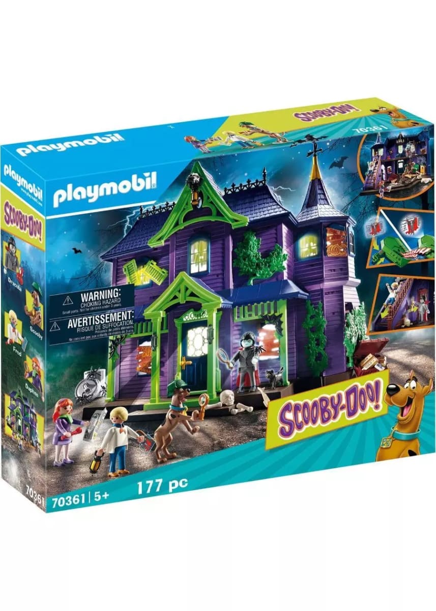 PLAYMOBIL SCOOBY-DOO! AVENTURA EN LA MANSION MISTERIOSA 0