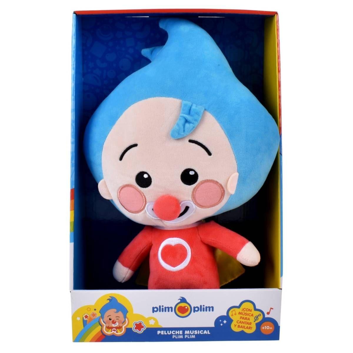 PLIM PLIM PELUCHE CON SONIDO 30 CMS SURTIDO2