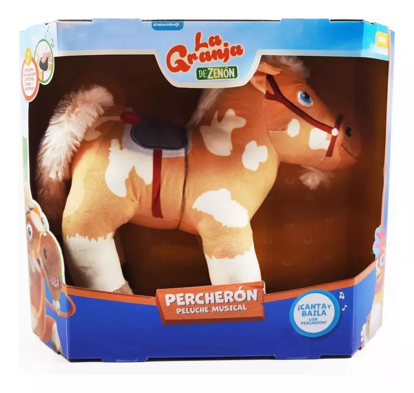 LA GRANJA DE ZENON PELUCHE MUSICAL 35CM SURT3