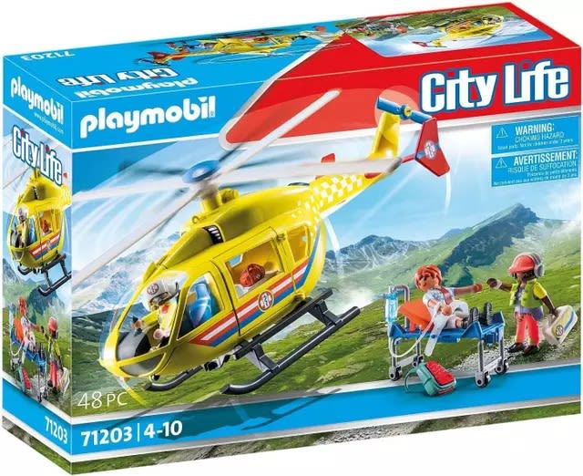 PLAYMOBIL HELICÓPTERO MÉDICO 2