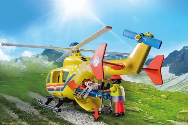 PLAYMOBIL HELICÓPTERO MÉDICO2