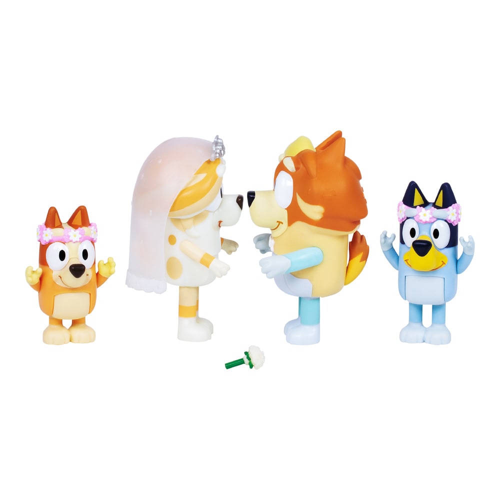 BLUEY PACK DE 4 FIGURAS  S101
