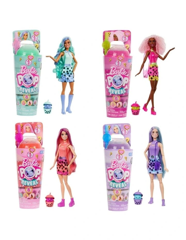 Barbie Pop Reveal Muñeca Boba Tea Sorpresa 2
