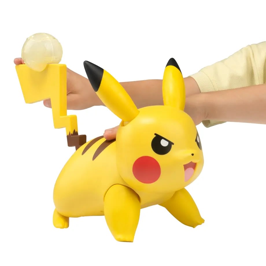POKEMON DELUJO FIGURA PIKACHU CON MECANISMO4