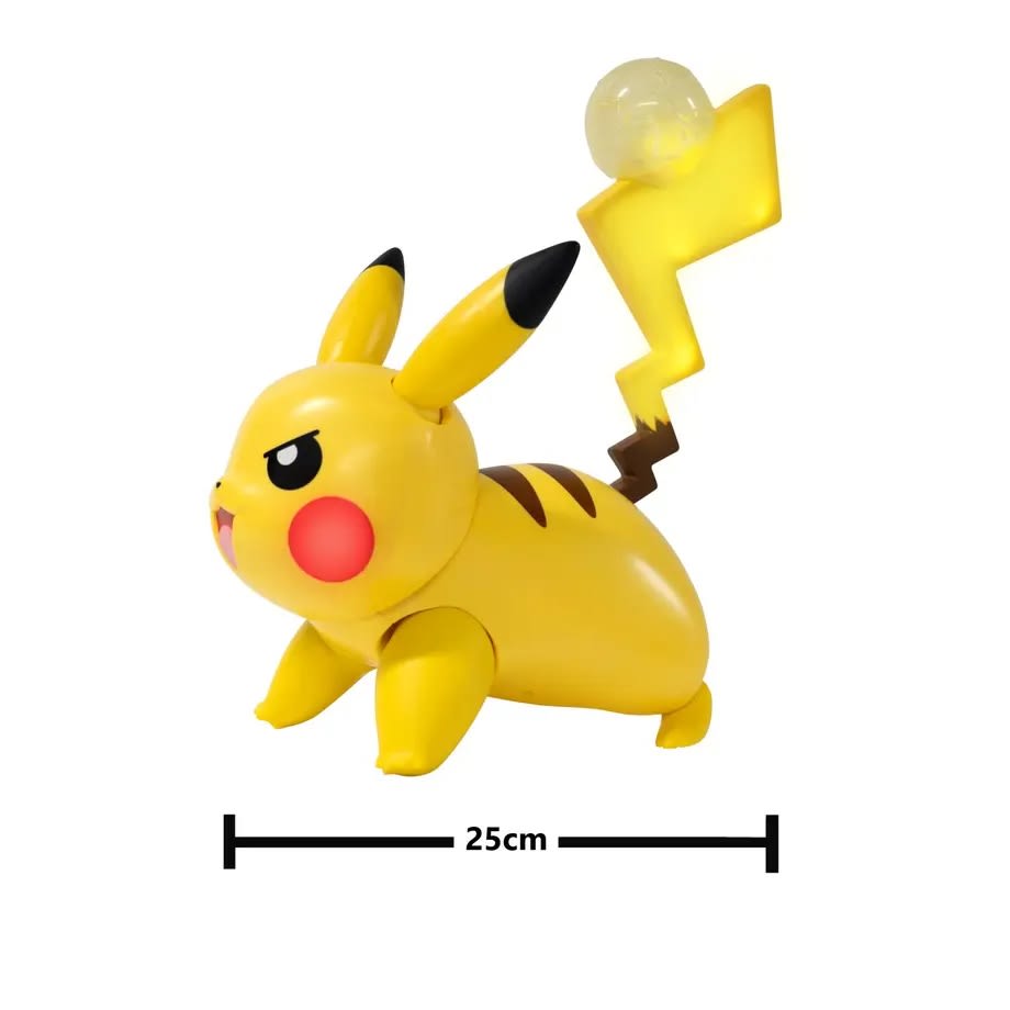 POKEMON DELUJO FIGURA PIKACHU CON MECANISMO3
