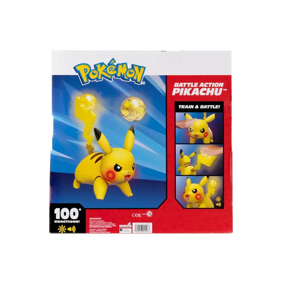 POKEMON DELUJO FIGURA PIKACHU CON MECANISMO5